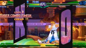 Street Fighter Alpha 3 MAX PSP - Ken (1080p/60fps)