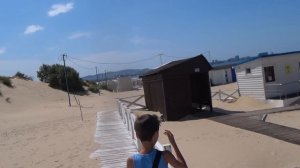 Наш любимый пустынный пляж Анапы. Эра. Кристалл