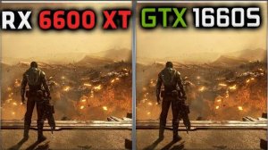 RX 6600 XT vs GTX 1660 Super Benchmark – 59 Tests