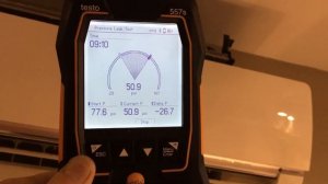 Testo 557s Using the pressure leak test set up. DO NOT ! Use refrigerant to perform a leak test.