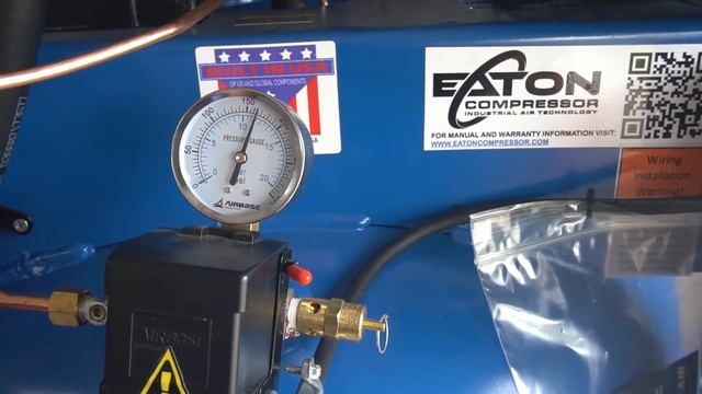 Polar Air Eaton Emax - Single Phase 10 HP Silent Air Piston Compressor - Basic Overview & Testing смотреть онлайн