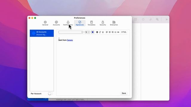 Quick tutorial: how to add a HTML email signature in Canary Mail смотреть онлайн