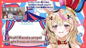 Kanata thought Polka was an introvert [Hololive/Eng Sub]