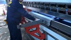 Гибка металла на нашем станке