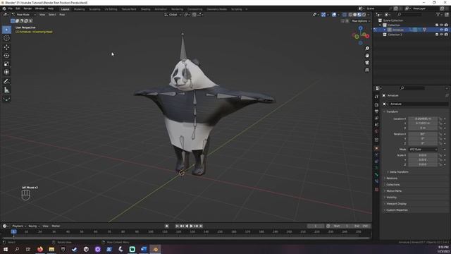 Change The Rest Pose For Your 3D Models - Blender смотреть онлайн