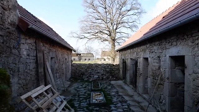 Walk around our property - starting a small homestead in France смотреть онлайн