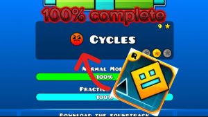ГЕОМЕТРИ ДАШ - Cycles - 100% complete