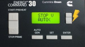 How To Use The Onan Energy Command 30 Auto Gen Start