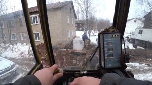 Будни автокрановщика!)Работа на"машке".