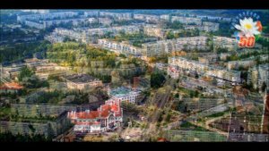 Новополоцк с высоты. Фотопрезентация к 50-летию города (Игорь Супроненок, 2008 год).