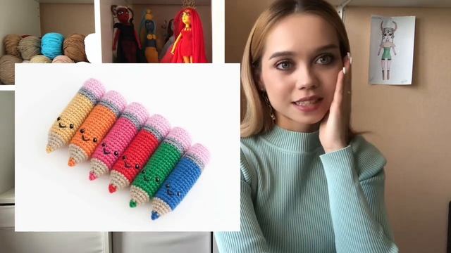 МНОГО ИДЕЙ ДЛЯ ВЯЗАНИЯ БРЕЛОКОВ смотреть онлайн