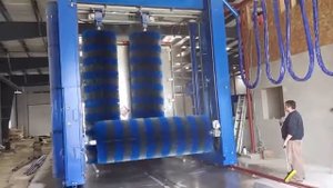 Робот-мойка для грузового транспорта и автобусов