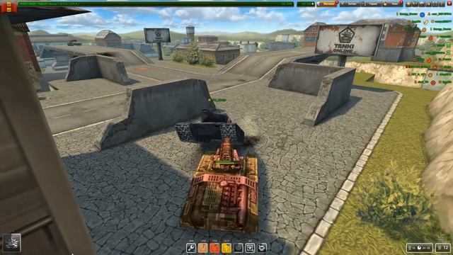 TankiOnline: Тест устройства "Усиленный лафет" !