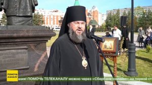 В Дзержинске появился памятник благоверным покровителям семьи Петру и Февронии Муромским