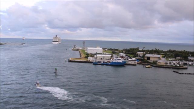 Идём в круиз по Карибам. Отплытие из Форт Лодердейла (США).