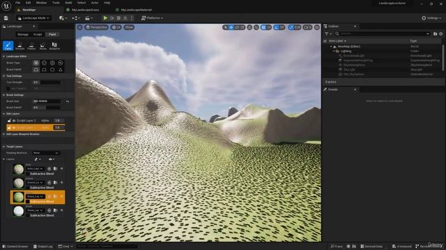 14. Landscape Grass Part 1. THE INTERMEDIATE Landscapes Unreal Engine 5