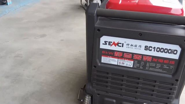 Jiehua Power Generator | 8KW Inverter Silent Generator | Camping Power Supply смотреть онлайн