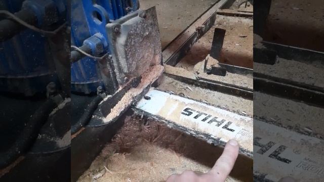 Мой опыт самодельной шинной пилорамы