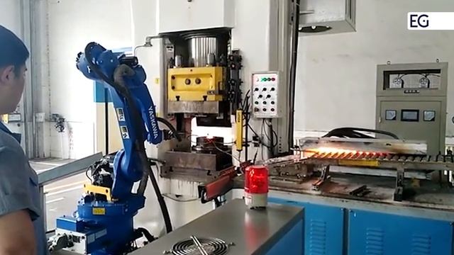 Автоматическая линия для горячего прессования