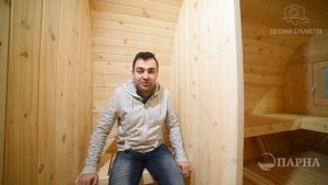 Квадро баня-бочка Vi, 2,4х2,3м