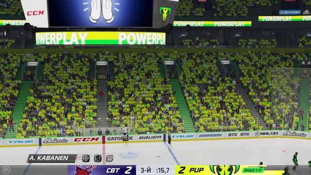 NHL™ 21 показал непристойный жест и был удален