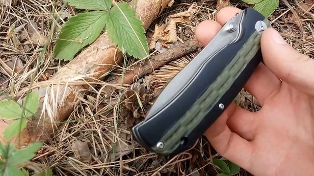 Нож складной 508 Lion. Качественный складной нож. G10 смотреть онлайн