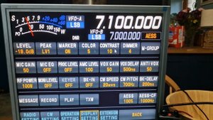 YAESU FT-710, After New Firmware - External Display