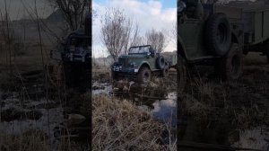 ГАЗ 69 Тест 33 колес