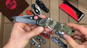 Реплика ножа Spyderco Paramilitary 2 Tanto V.2024 - обзор!
