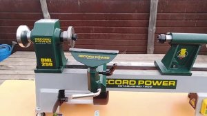 Обзор токарного СТАНКА по дереву DML 250  RECORD POWER