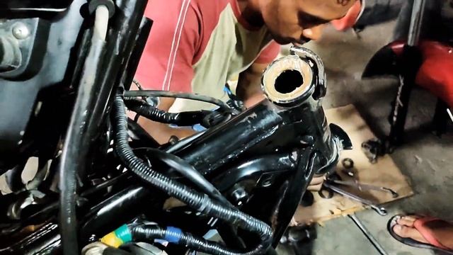 Bajaj Pulsar handle problem solve in solation new ball racer fitting complete смотреть онлайн