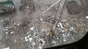 Работа пакетировочного пресса для Металлолома - Переработка металла в кубики гидравлическим прессом