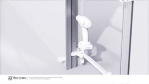 Монтаж двери на скрытом коробе прямого и обратного открывания