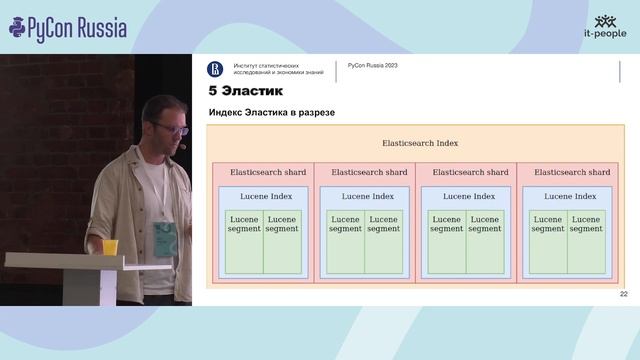 Павел Горшенин. Поиск по научным текстам: эластик и вектора. Как ходить по граблям и не оступиться? смотреть онлайн