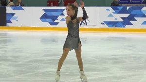 Елизавета Андреева. Мемориал Панина-Коломенкина. Произвольная программа. КМС