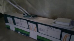 Ивановский бумажный троллейбус