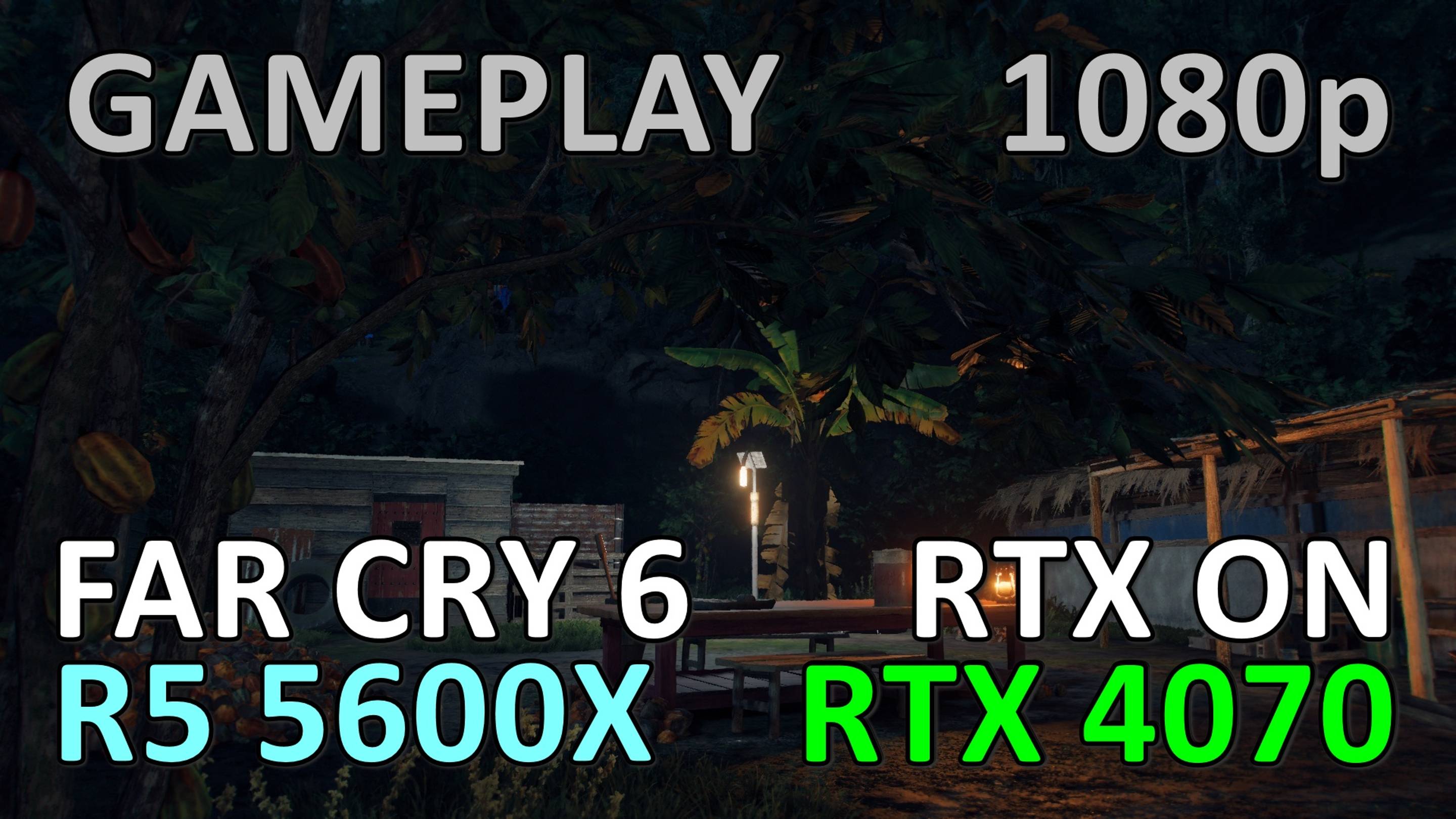 RYZEN 5 5600X + RTX 4070 / FAR CRY 6 / GAME PLAY 1