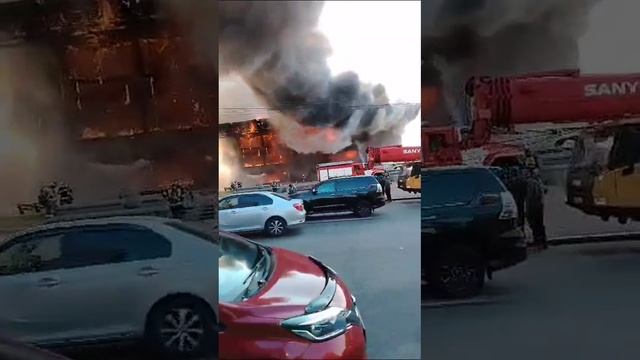 Пожар в театре