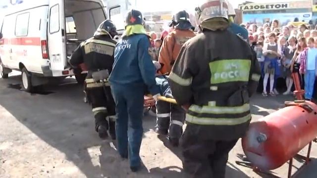 День открытых дверей в Специализированной пожарно-спасательной части смотреть онлайн