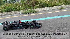 Full RC Mod Motorize LEGO Technic 42171 Mercedes-AMG F1 with POWERED UP motors!! #legotechnic  #f1