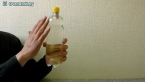 Фокус с колпачком в бутылке___Focus with the cap in the bottle