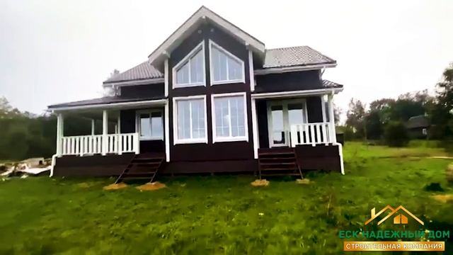 Каркасный дом под ключ, Ленинградская область смотреть онлайн