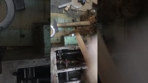 выбиваем шпиндель 16б05п №2