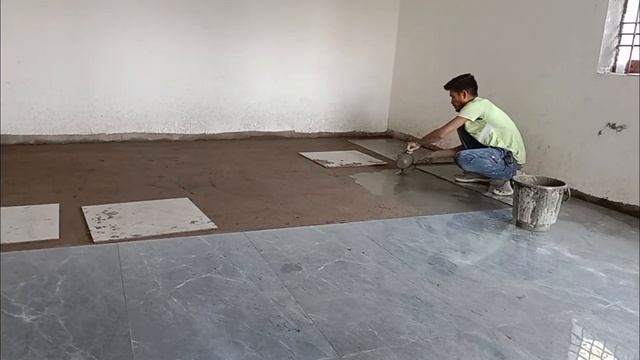 flooring techniques 4×2 tiles || fitting tiles || installation with living room #tilesinstallation смотреть онлайн
