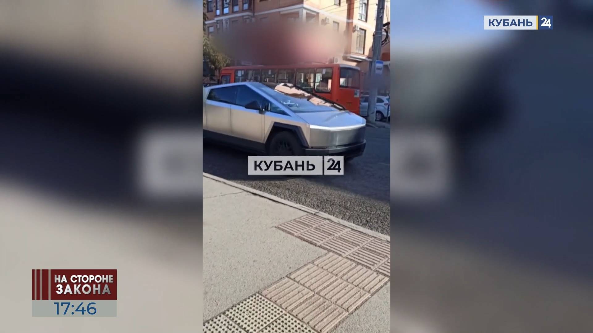 Электромобиль Tesla Cybertruck заметили в Краснодаре