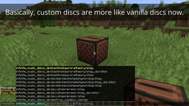 Infinite Custom Music Discs - 1.20 and New Datapack смотреть онлайн