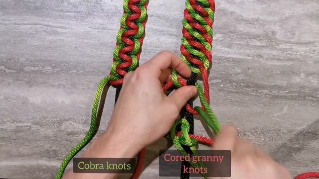 Shibari Techniques: Cored Knot Chains