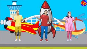 BALAFUNNY - "Әуе көліктері" әні |Балаларға арналған әндер | Казахские детские песни | Kids songs