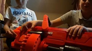 Обзор на бластер NERF MEGA MASTODON
