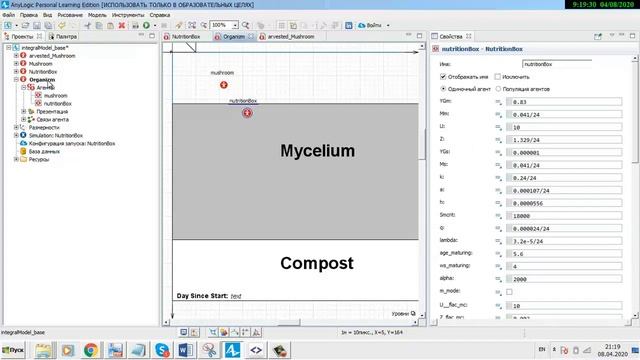 Агент поверх динамики, эни лоджик